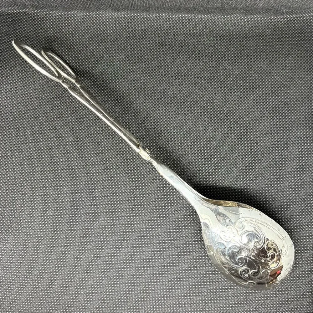 Vintage Silver Plated Serving Tongs Sheffield made